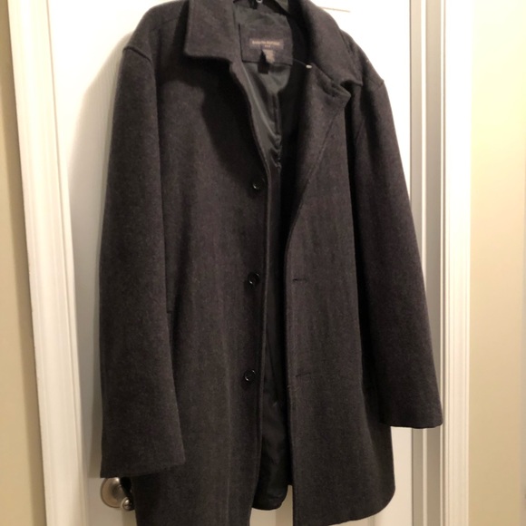New Banana Republic men’s wool coat in Large - Picture 6 of 8